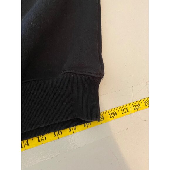 H&M Oversized Fit Black Sweatshirt With Graphic Print Medium - Picture 7 of 8